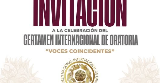 Certamen Internacional de Oratoria «Voces Coincidentes»